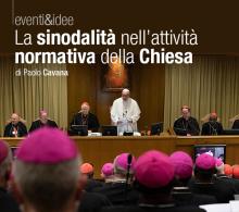 La sinodalità nell'attività normativa della Chiesa